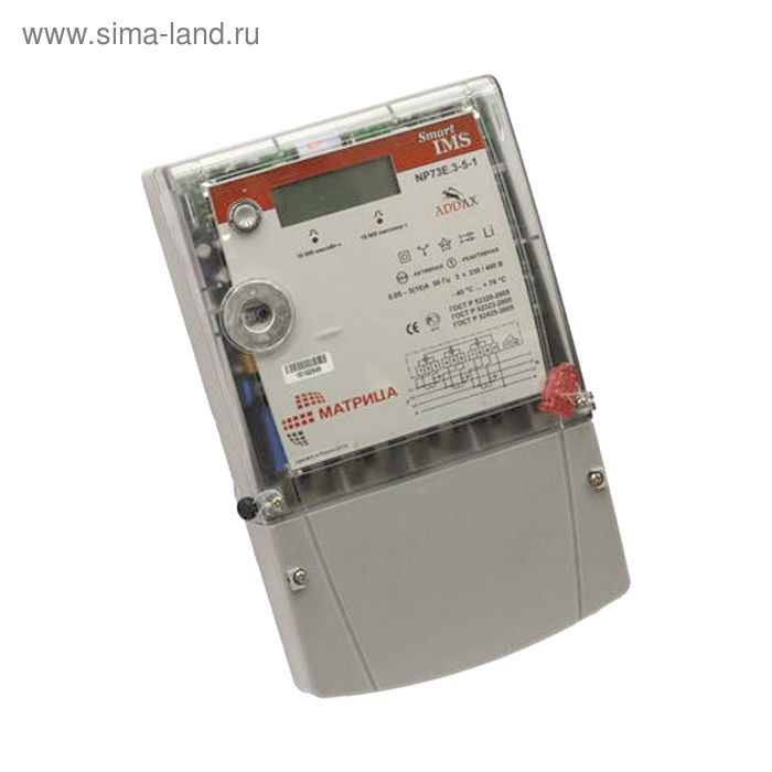 

Счетчик NP73E.1-11-1, 3ф, 5-80 А, 0.5S/1.0 класс точности, многотарифный, PLC, оптопорт