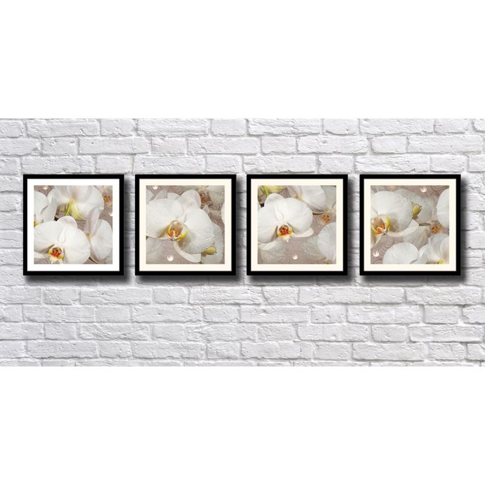 Модульная картина "Туманные орхидеи"