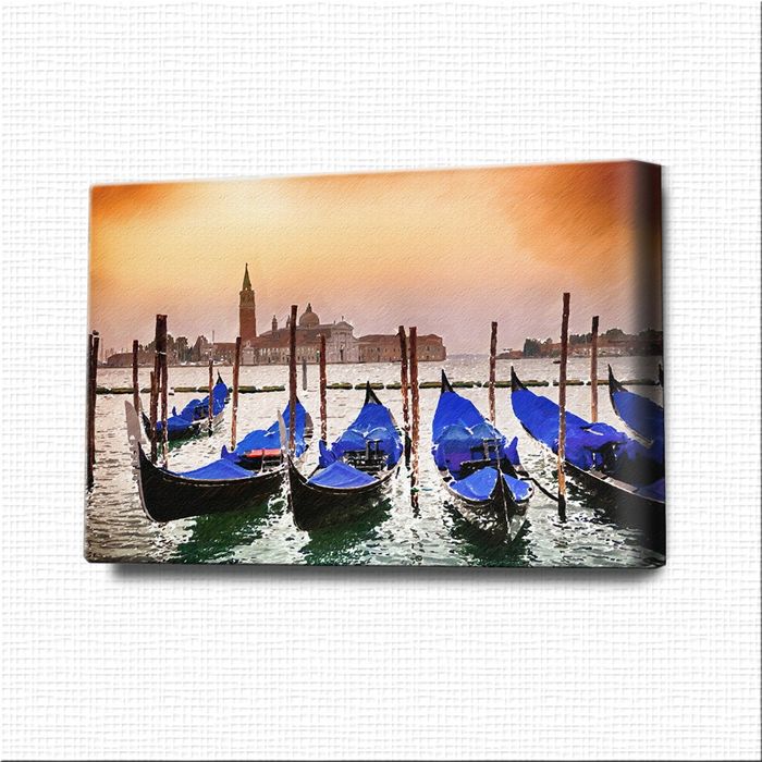 Картина-раскраска "Гондолы"