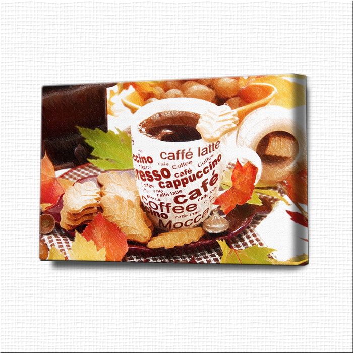 Картина-раскраска "Чашка чая"