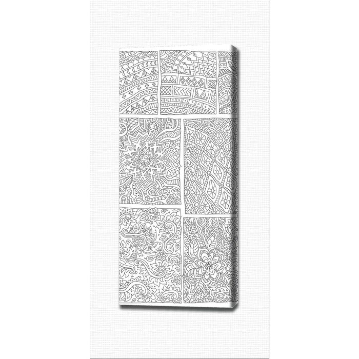 Картина-раскраска "Узор: стихии"