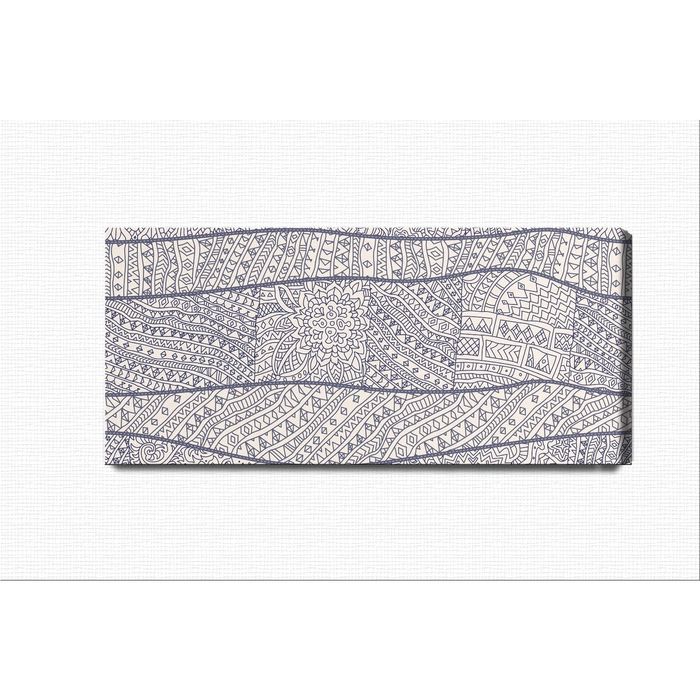 Картина-раскраска "Горизонтальный узор"