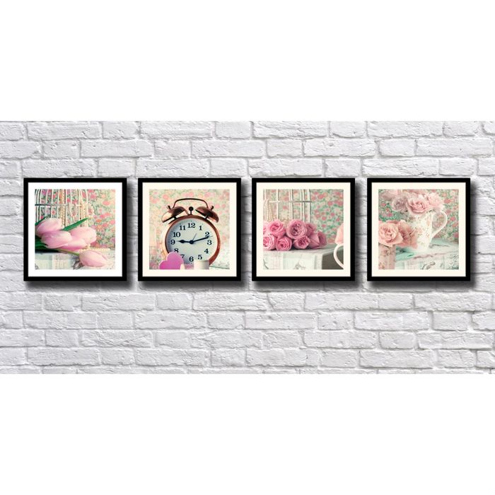 Модульная картина "Розовое утро"