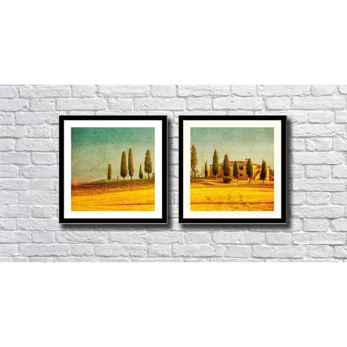 Модульная картина "Сицилийский пейзаж"