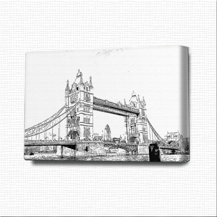 Картина-раскраска "Тауэрский мост (Лондон)"