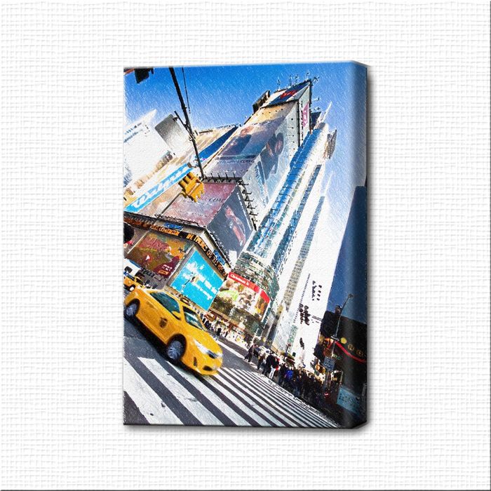 Картина-раскраска "Шумный мегаполис"