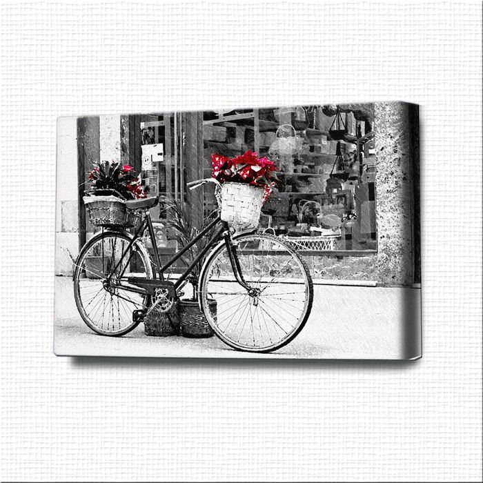 Картина-раскраска "Велосипед в стиле прованс"