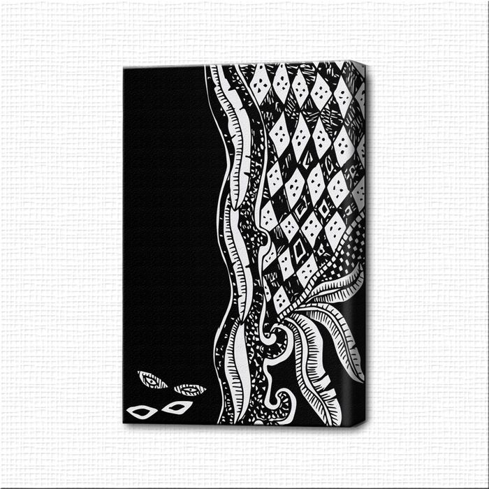 Картина-раскраска "Венецианский маскарад"