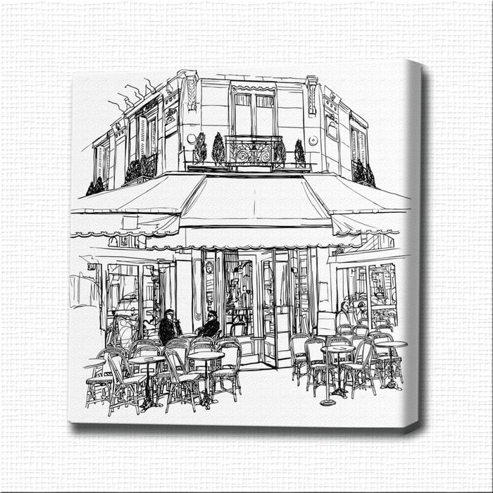 Картина-раскраска "Монмартр"