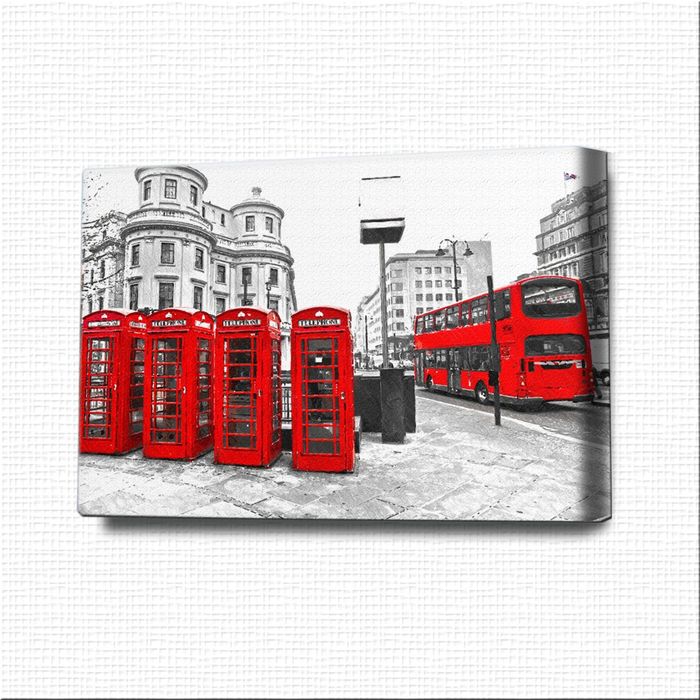 Картина-раскраска "Телефонные будки (Лондон)"