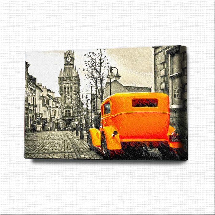 Картина-раскраска "Кэб"