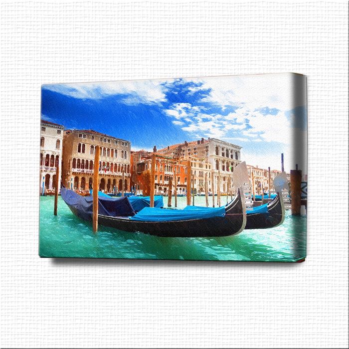 Картина-раскраска "Спящие гондолы"