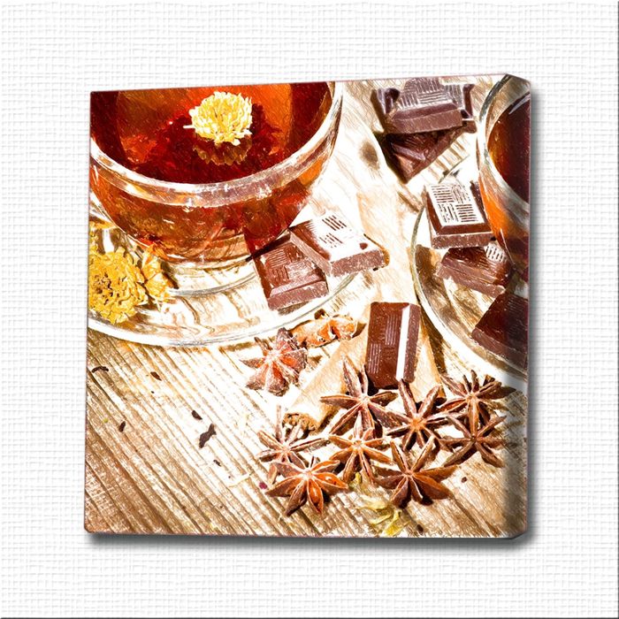 Картина-раскраска "Шоколадный натюрморт"