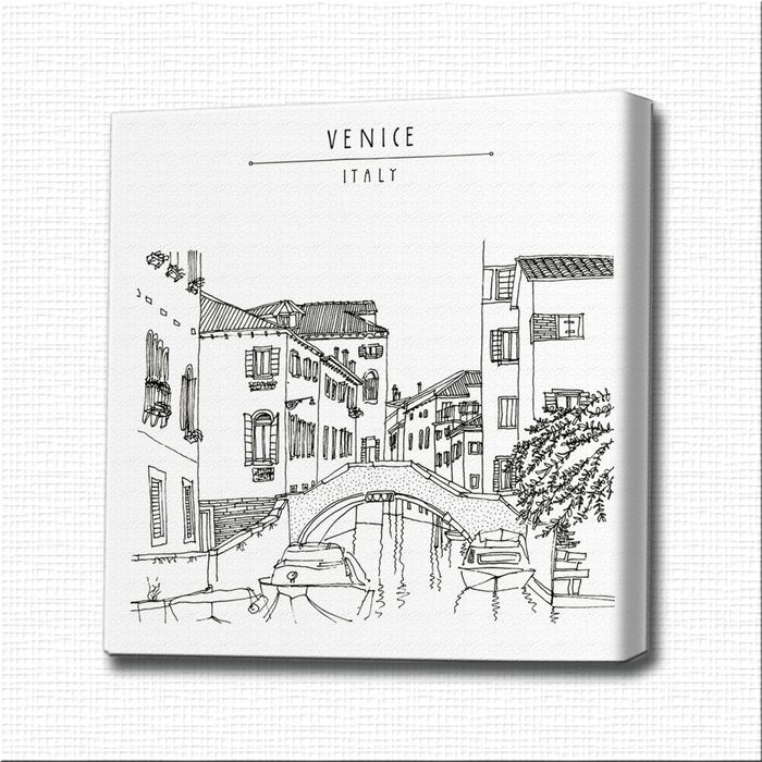 Картина-раскраска "Венеция (Италия)"