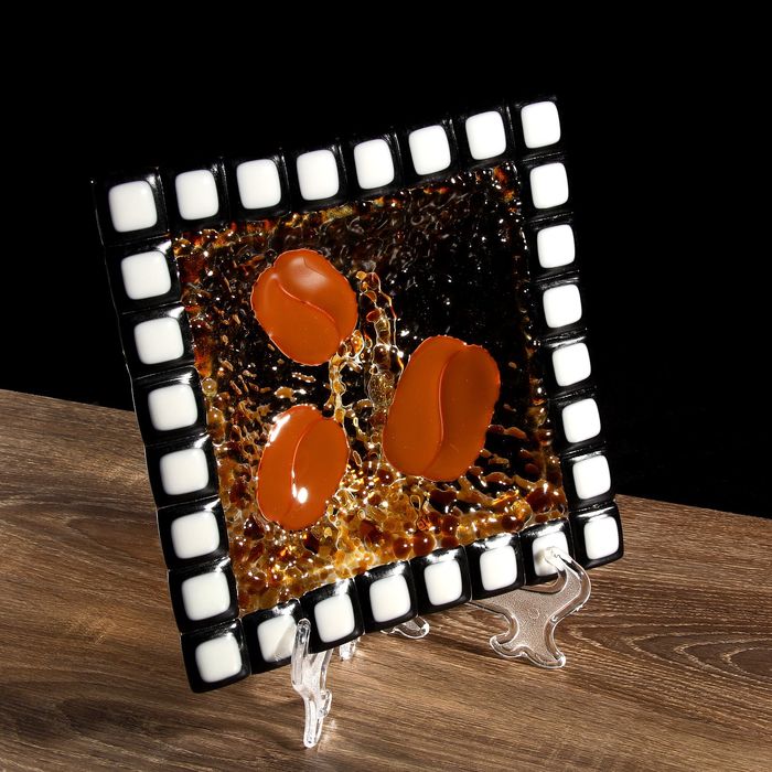 Тарелка 21 см "Кофе"