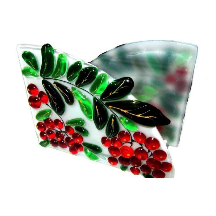 Салфетница декоративная 11х10 см"Рябинка 2"