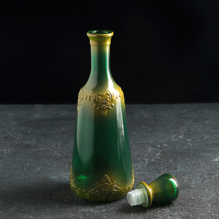 Набор питьевой 7 предметов "Монашка": графин 500 мл, 6 стопок 50 мл, напыление, цвет МИКС