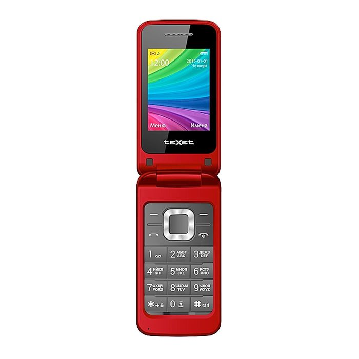 Сотовый телефон Texet TM-204 Red