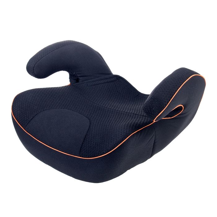 Автокресло-бустер «М2», группа 2-3, цвет оранжевый/чёрный