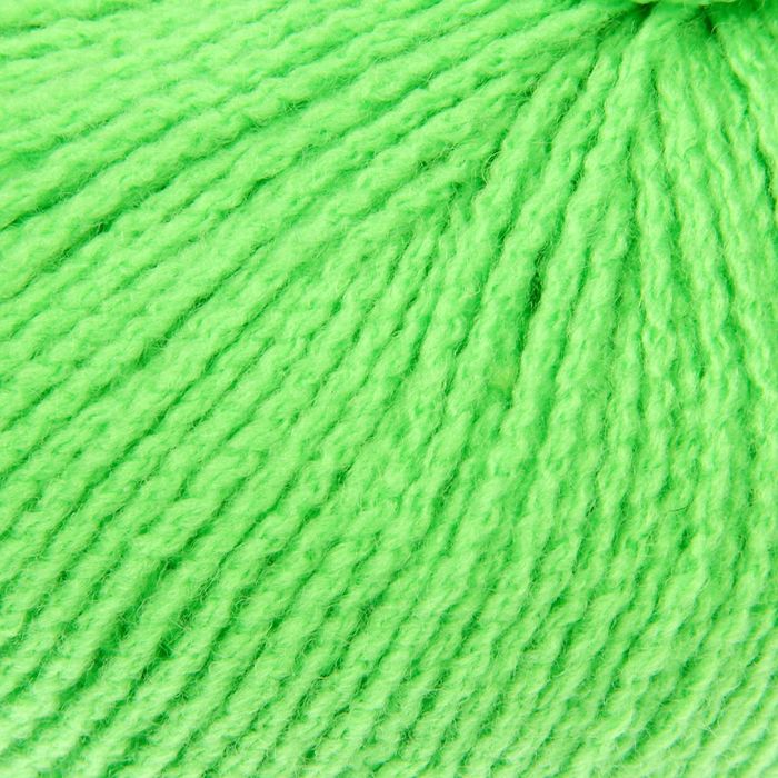 Пряжа "Детская" 20% меринос.шерсть, 80% акрил 145м/50гр (3298, яркий салат)