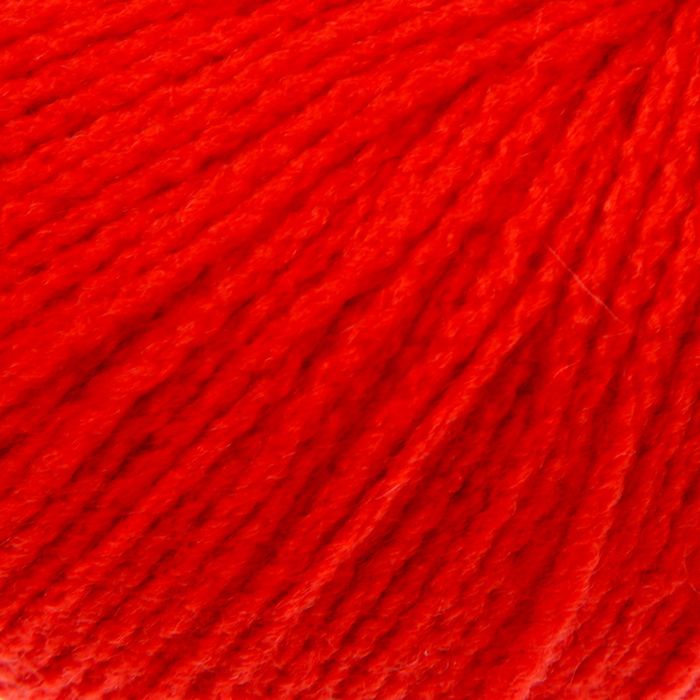 Пряжа "Детская" 20% меринос.шерсть, 80% акрил 145м/50гр (1440, алый)