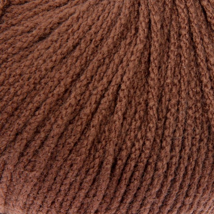 Пряжа "Камелия" 100% акрил 175м/100гр  (1253, молочный шоколад)