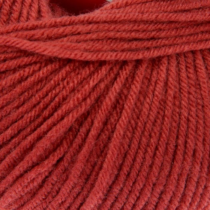 Пряжа "Кроха" 20% шерсть/80% акрил 135 м/50 гр (0982, гранат)