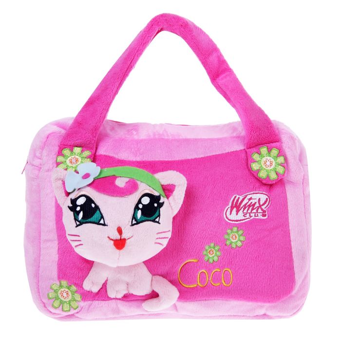 Мягкая игрушка-сумка "Питомцы", МИКС