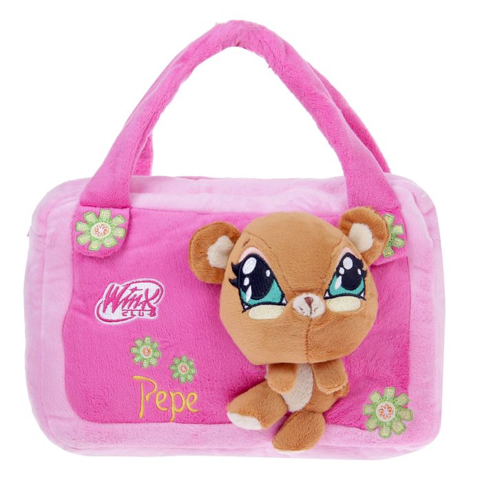 Мягкая игрушка-сумка "Питомцы", МИКС