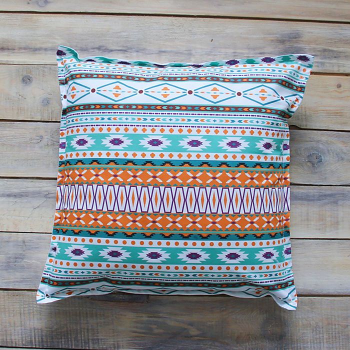 Подушка декоративная, хлопок, Ацтек, 40 х 40 см