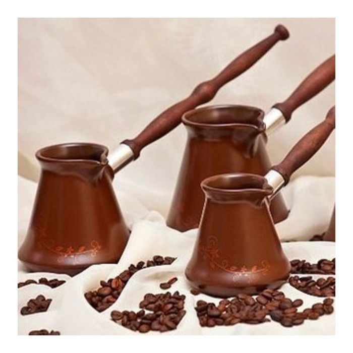 Турка Ceraflame Ibriks, 0.24 л, шоколад, с декором