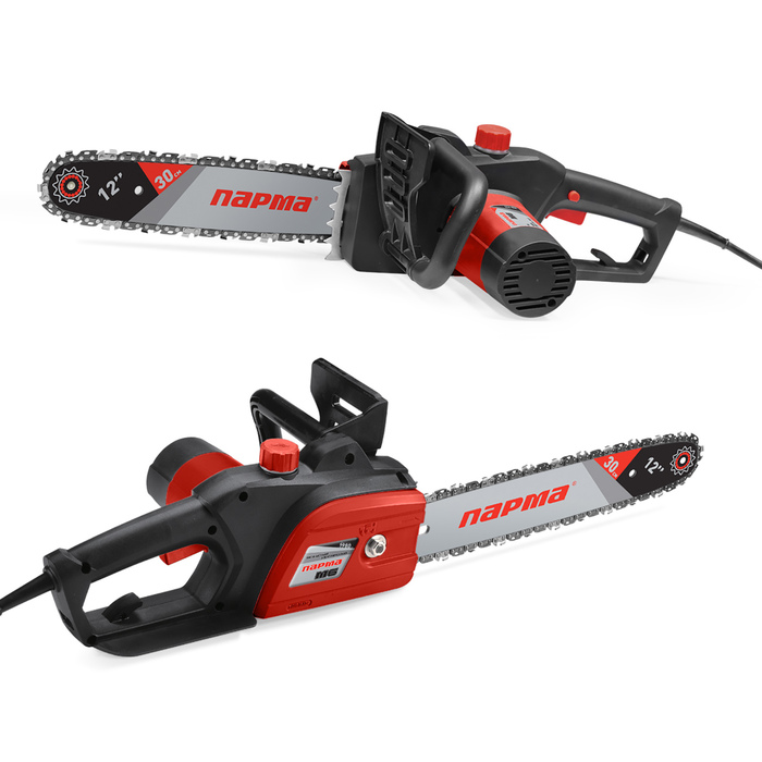 Пила цепная "Парма" М6, 1000 Вт, шина 30 см (12"), паз 1.3 мм, шаг 9.3 мм, 45 звеньев