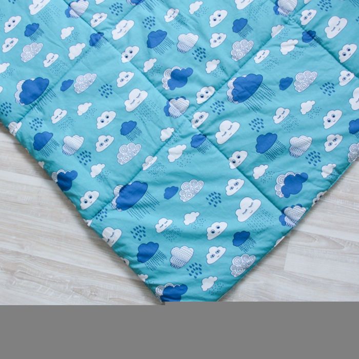 Игровой коврик для вигвама, хлопок, облака