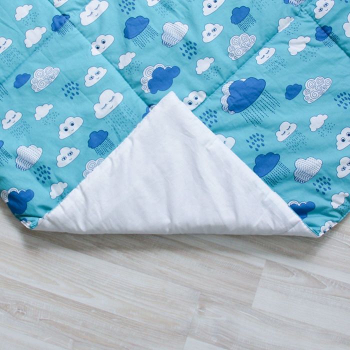 Игровой коврик для вигвама, хлопок, облака