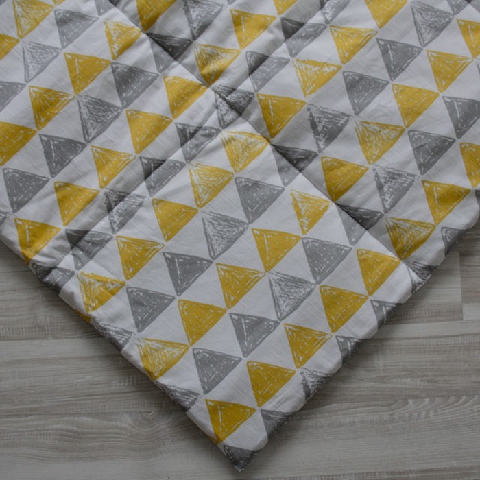 Игровой коврик для вигвама, хлопок, треугольники