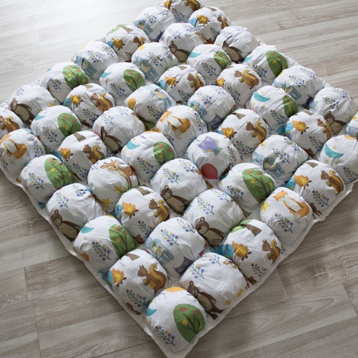 Коврик Бомбон для вигвама, лесные жители