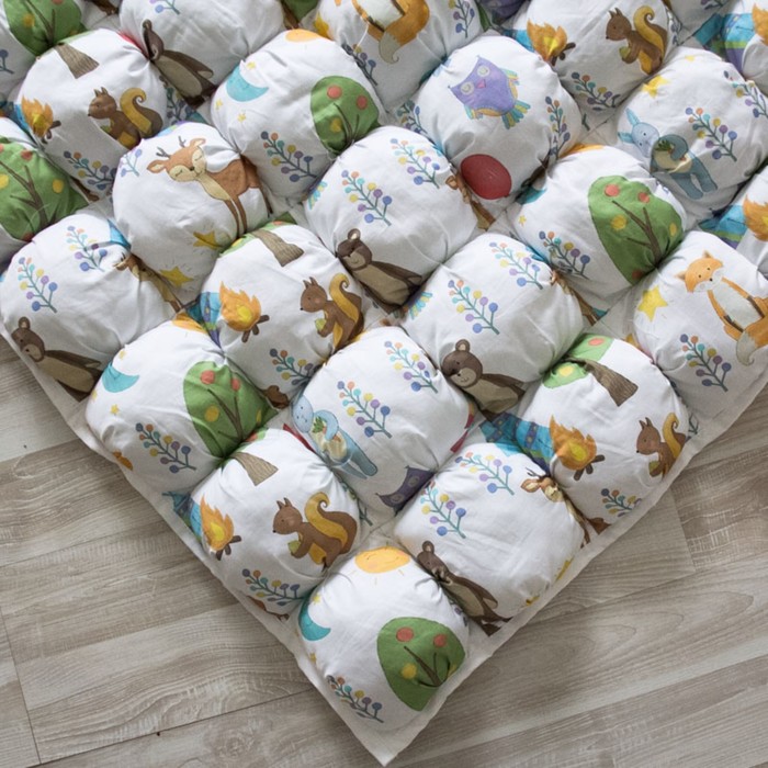 Коврик Бомбон для вигвама, лесные жители