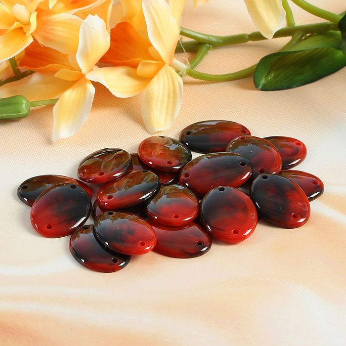 Пуговица декоративная «Яшма», 2 прокола