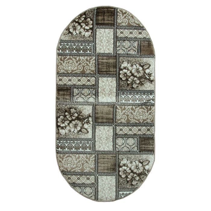 Ковёр Antiq Imperial 207 BEIGE/BROWN 2.5*4.0  м, овал