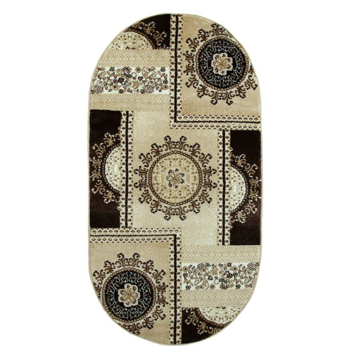 Ковёр Antiq Imperial 208 CREAM/BROWN 2.5*4.0  м, овал