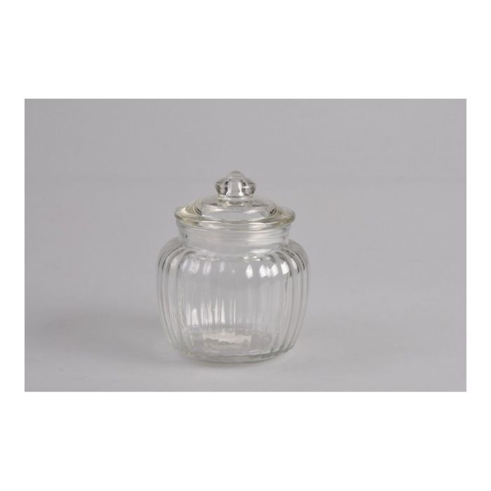 Банка для хранения Wave, 600 мл, стекло, пластик