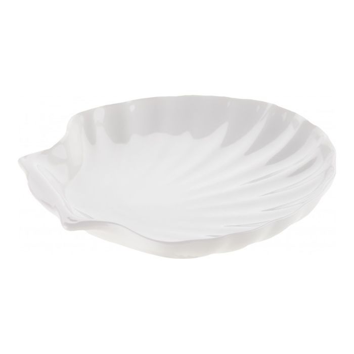 Блюдо сервировочное Shell, 18 см, фарфор