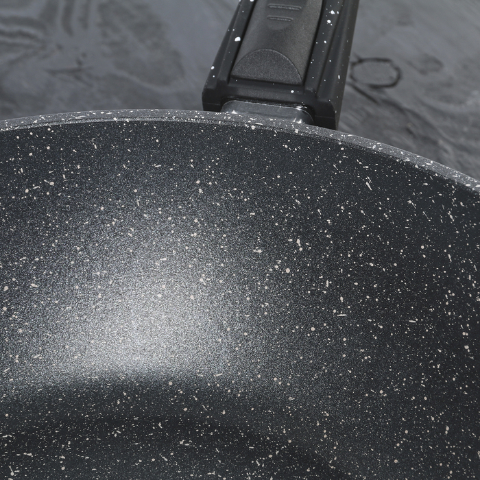 Сотейник d=28 см, высота 6 см со съемной ручкой, без крышки