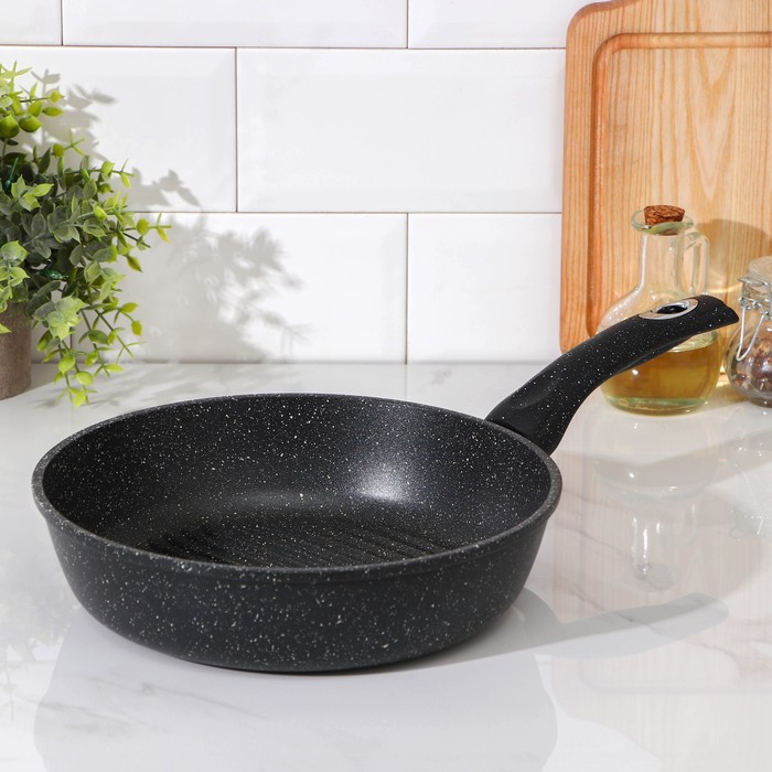 Сковорода-гриль 26 см "Гранит", h=6 см