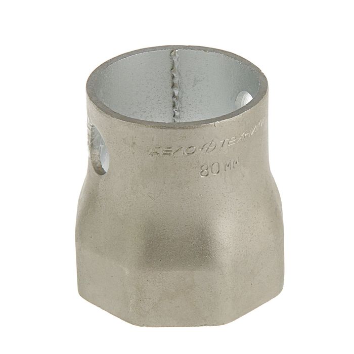 Ключ трубчатый ступичный "Дело Техники", 80 мм, длина 90 мм, 8 граней