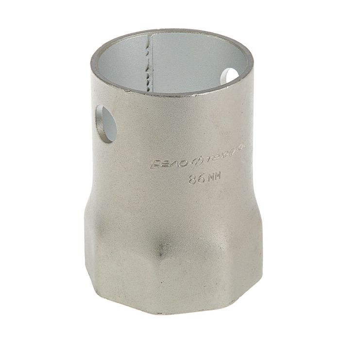 Ключ трубчатый ступичный "Дело Техники", 86 мм, длина 130 мм, 8 граней