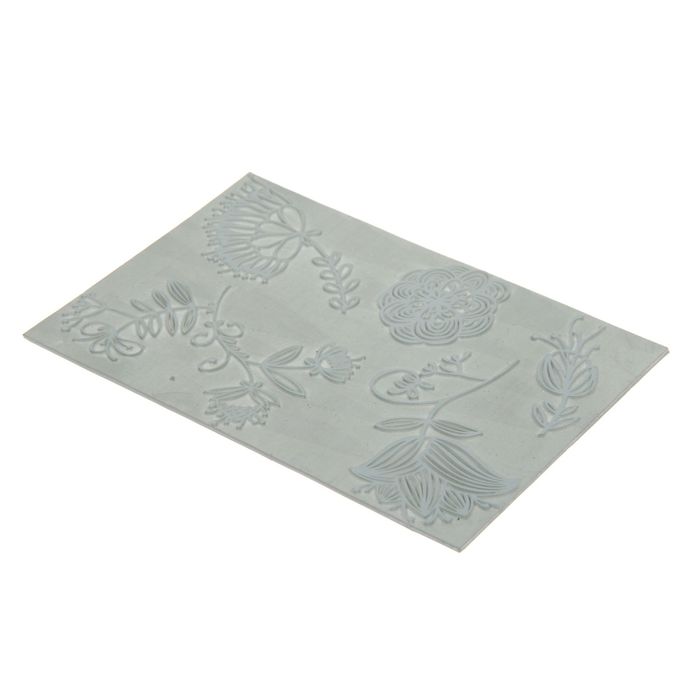 Набор резиновых штампов "Цветы" 10х15 см