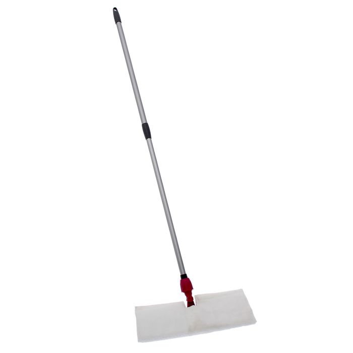 Швабра двусторонняя "Дуо" с телескопической рукояткой 60-120 см, цвет МИКС