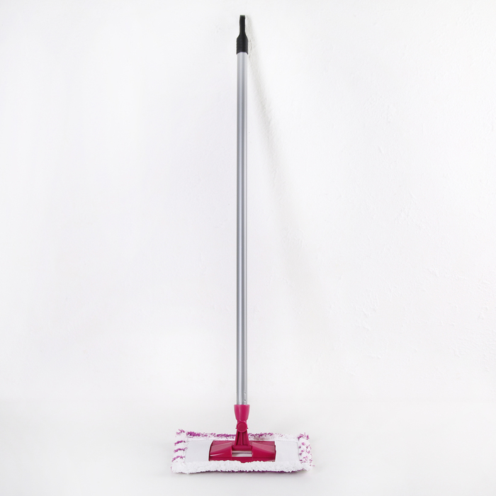 Швабра "Миний" с рукояткой 80 см, цвет МИКС (стекломой)