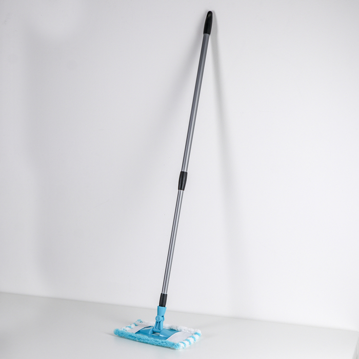 Швабра с телескопической ручкой 60-120 см "Мини", цвет МИКС